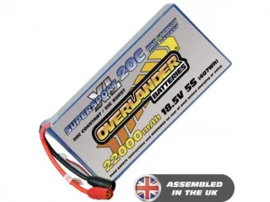 22000mAh 5S 18.5v 20C Lipo Battery - Overlander SupersportXL