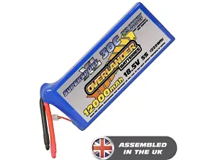 12000mAh 5S 18.5V 30C LiPo Battery - Overlander SupersportXL