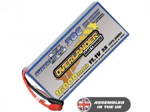 16000mAh 3S 11.1V 30C LiPo Battery - Overlander SupersportXL