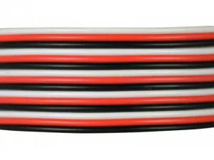 Overlander Heavy Duty JR Flat Servo Wire (25m)