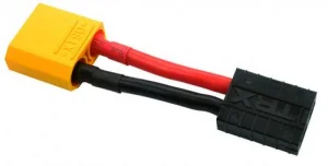 XT90 Male to Traxxas TRX Female Adapter Lead