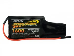 Overlander Nimh Battery Pack 2/3 AF 1600mah 4.8v Receiver Config (4+1) Premium Sport
