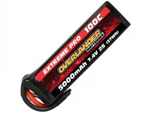 5000mAh 2S 7.4v 100C LiPo Battery - Overlander Extreme Pro