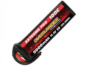 5000mAh 3S 11.1v 100C LiPo Battery - Overlander Extreme Pro