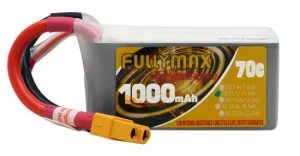 Overlander Fullymax 1000mAh 11.1V 3S 70C FPV LiPo Battery
