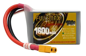 Overlander Fullymax 1600mAh 14.8V 4S 100C FPV LiPo Battery - XT60