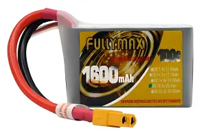 Overlander Fullymax 1600mAh 18.5V 5S 100C FPV LiPo Battery With XT60