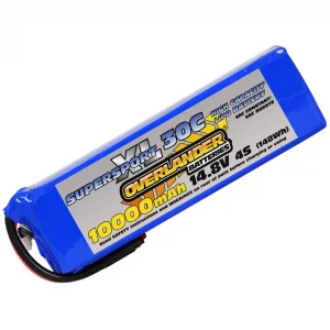 Overlander 10000mAh 14.8V 4S 30C SupersportXL LiPo Battery