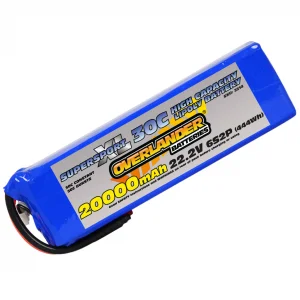 Overlander 20000mAh 22.2V 6S2P 30C Supersport XL LiPo Battery