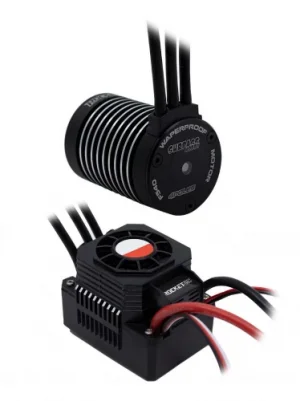 Overlander 3800KV Rocket RC Waterproof F540 Sensorless Motor + 45A ESC for 1:10 and 1:12 Cars