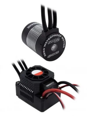 Overlander 3100KV Rocket RC Waterproof 3650 Brushless Motor + 60A ESC for 1:10 Cars
