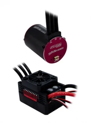 Overlander 3250KV Rocket RC V2 Supersonic 3650 Brushless Motor + 60A ESC for 1:10 Cars