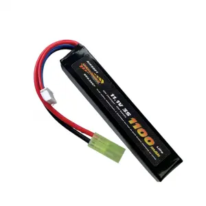 Overlander 1100mAh 11.1V 3S 20C VoltOps Airsoft LiPo Battery - Deans