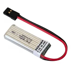 Overlander 350mAh 3.7V 1S 20C LiPo Battery