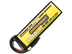 3700mAh 4S 14.8V 70C LiPo Battery - Overlander Extreme Pro