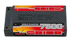 Team Orion Orion Lipo 1S Carbon Pro V-Max 7500-110C (3.8V) - Tubes (155G)