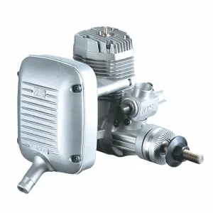 O.S. Engines MAX-65AX (10.63cc) 2-Stroke Glow Engine (E-4050 Silencer)