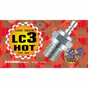 O.S. Engines Glow Plug LC3 (Long Reach) HOT