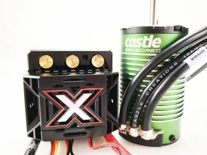 Castle Creations Monster X 25.2V ESC - 8A Peak Bec W/1512-2650Kv V2 Sensored M