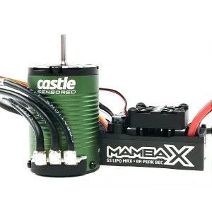 Castle Creations Mamba X SCT Extreme 1:10 ESC Sensored Combo With 1410-3800Kv Motor