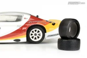 ProLine Protoform Vta Rear Tyres 31mm Mounted On White Wheels (2)