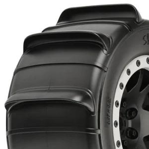 ProLine Slingshot 4.3 Pro-Loc Sand Tyres Mounted on IMPULSE X MAXX Wheels (2)