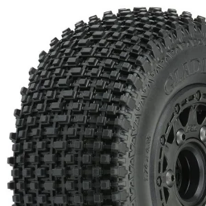 ProLine Gladiator SC 2.2/3.0 M2 Tyres Mounted on Raid 6X30 Black Wheels (2)