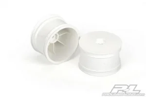 ProLine Velocity Rear 1:10 Buggy Wheels - 12mm Hex Fitting - White (2)