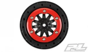ProLine Protrac Susp. Kit F-11 2.2/3.0 Red/Black Beadloc Wheels
