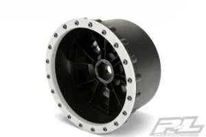 ProLine IMPULSE Pro-Loc Black Wheels with Grey Ring for Traxxas X-MAXX (2)