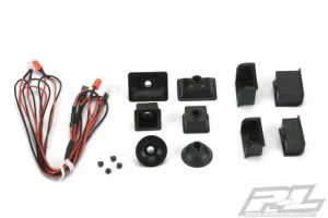 ProLine Universal LED Head Light + Tail Light Kit For Crawlers