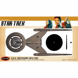 Polar Lights Star Trek Discovery USS Discovery Prebuilt Display Model 2T