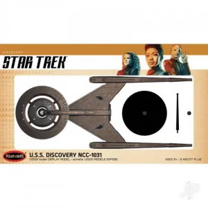 Polar Lights Star Trek Discovery USS Discovery Prebuilt Display Model 2T