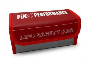Pink Performance LiPo Battery Safety Bag - Large