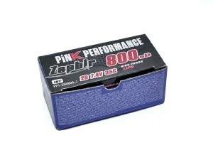 Pink Performance Zephir LiPo 2S 7.4V-800-35C (JST) 70x31x15mm 49g