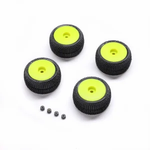 Blockade Tire - Pro-Line OE - Wheel - Yellow - Mounted: Micro-T