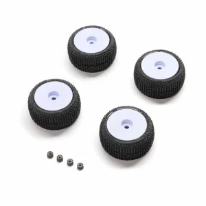 Blockade Tire - Pro-Line OE - Wheel - White - Mounted: Micro-T