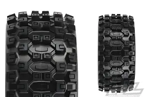 ProLine Badlands MX43 Tyres Mounted on IMPULSE Pro-Loc Beadloc X-MAXX Wheels (2)