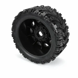 ProLine Masher X HP 5.7 Tyres Mounted on Raid 8x48 Wheels (2)
