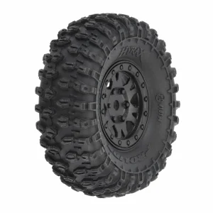 ProLine Hyrax 1.0 Tyres On Mini IMPULSE Wheels For Axial SCX24 (4)