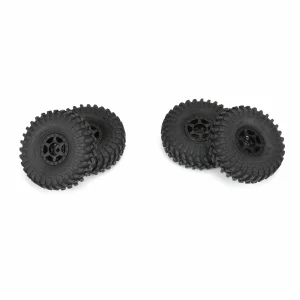 1/24 Maxxis Trepador F/R 1.0 Tires MTD 7mm Black Holcomb (4
