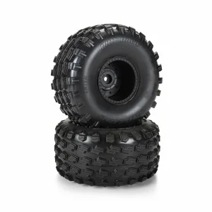 1:10 Dirt Hawg 2.0 F/R 2.6 MT Tires Mounted ARRMA Stock Whe