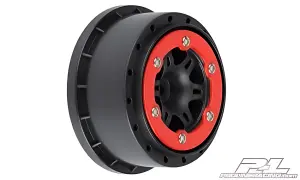 ProLine Split Six SC - Red/Black - Fits Slash 2WD Rear, Slash 4X4 Front/Rear