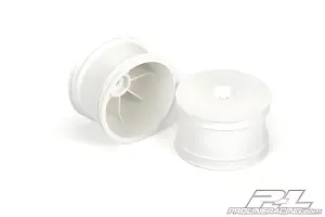 ProLine Velocity Rear 1:10 Buggy Wheels - 12mm Hex Fitting - White (2)