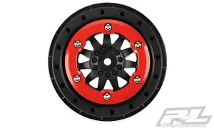ProLine Protrac Susp. Kit F-11 2.2/3.0 Red/Black Beadloc Wheels