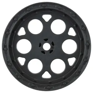 ProLine Showtime Sprint Car 2.2 Hex Black Rear Wheels (2)