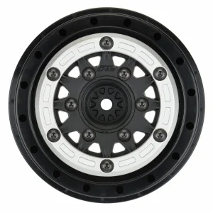 ProLine Raid 2.2/3.0 Silver/Black Beadloc 6X30 SC Wheels (2) ** CLEARANCE **