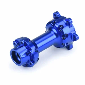 1/4 Pro-Spec Aluminium Rear Hub Blue: Promoto-MX