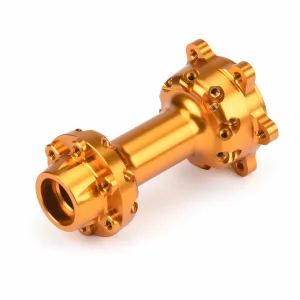 1/4 Pro-Spec Aluminium Rear Hub Gold: Promoto-MX