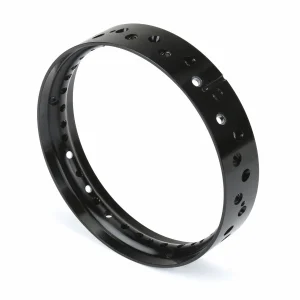 1/4 Pro-Spec Aluminium Rear Rim Black: Promoto-MX
